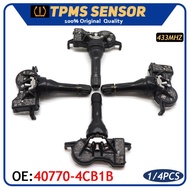 TPMS Tire Pressure Monitor Monitoring System Sensor 40770-4CB1B For NISSAN LEAF ROGUE SPORT 433Mhz 2