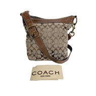 Coach M0649 經典單肩包（斜背包）
COACHブラウン[二手]