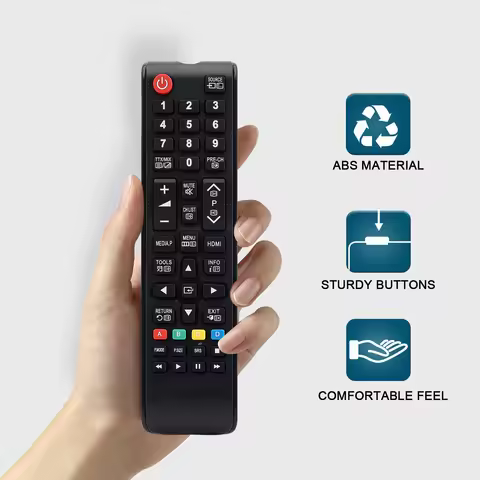 Universal -Samsung- Tv Remote,替换 for -Samsung- Smart Tv - Led Lcd Hdtv Qled Suhd Uhd 4K 3D Tv