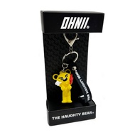 OHNII HAUGHTY BEAR KEYCHAIN