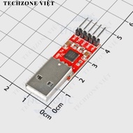 CP2102 USB To TTL UART Converter Circuit TechZone Viet