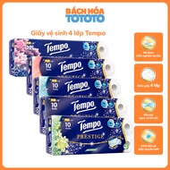 [BUY 1 LOT, GET 2 ROLLS OF 4 PLY] Tempo Prestige Premium Toilet Paper 4 Layers - 10 Rolls/Lot Durabl