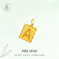 [Kedai Emas Gemilang] 3002241 A Gold Pendant (1.95Cm) (1.37G) [916 Gold]
