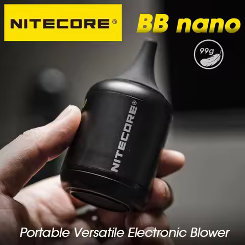 NITECORE BB NANO Multipurpose Camera Air Blower Mini Vacuum Cleaner Len Sensor Electric Duster for C