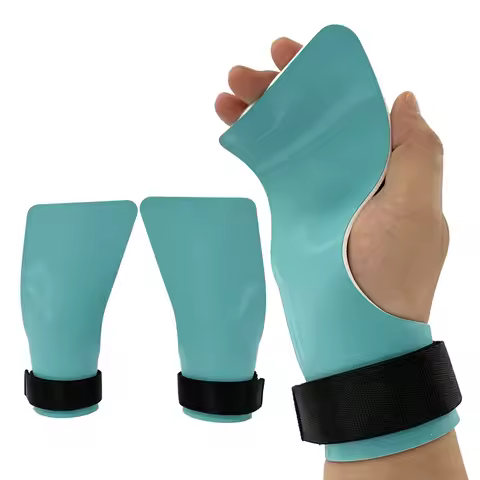 Silicone Gymnastics Hand Grips Calleras for Crossfit Pull Ups WOD Weightlifting Home Gym Workout