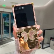 Luxury Case For Samsung Galaxy Z Flip 7 / Flip 6 / Z Flip 5 / Flip 7FE