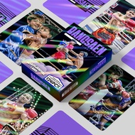 Bangsaen Fight Club Laser Photocard Lomo Card 60pcs Card + 64pcs Small Sticker