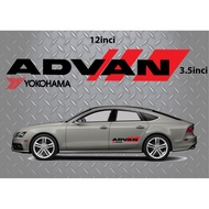 ADVAN /// cutting sticker