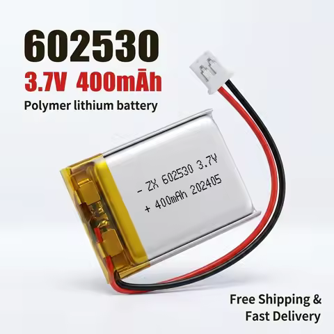 1-10Pcs 062530 602530 Lithium Polymer Battery 3.7V 400mAh For Controller Toys Electric Toothbrush Li