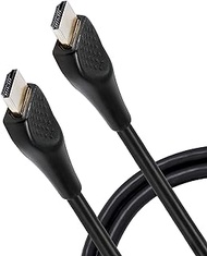 Philips 4K HDMI Cable, 10 ft. 1080p 120Hz 4K 60Hz, HDMI 2.0 10.2Gbps Ethernet, EZ Grip Connector Heads, Gold Connectors, for TV, Monitor, Laptop, PS4, PS5, Xbox One X S, SWV3320B/27