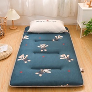 Romantic Non-slip Sleeping Mattress Student Dormitory Bedding Protection Pad Floor Ground Foldable Tatimi-mat Queen Twin Full Single Size