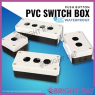 1/ 2/ 3 Way Push Button Switch Control Station Box Waterproof Push PVC Control Hole Box Dustproof Controller Waterproof