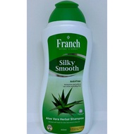 Franch Silky Smooth Anti Frizz Aloe Vera Herbal Shampoo (400 ml)