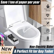 Bidet Toilet Seat Attachment Nozzle Bidet Ultra-Slim Bidet Spray Toilet Seat Attachment Toilet Bidet