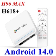 Android 14 Tv Box H96 Max H618 Plus Allwinner Quad Core 4gb 128gb 8k Lan 100m Wifi6 Bt 5.4 Voice Rem