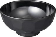Marukei B13B B Bowl/Turtle Shell Bowl, Diameter 4.7 x H2.2 inches (11.9 x 5.6 cm), Black, Japanese S