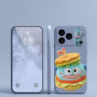 Hamburger Fish Head Monster Phone Case Suitable for OPPO Reno 16Pro 15Pro 15 14Pro 14 13Pro 13 11Pro