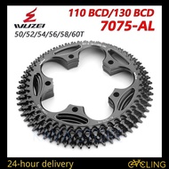 WUZEI Road Bicycle Sprocket 110 BCD crank 50T 52T 54T 56T 58T 60T Chainwheel Crankset Tooth plate Ul