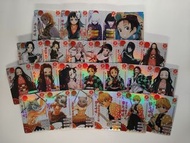 已售, $1拍賣至10/11, 22:00, 全新鬼滅之刃閃卡144張全閃, (現在最高出價買家-sd.$12) SOLD, 本帳還有其他不同品牌的遊戲卡閃咭拍賣, 如遊戲王, 數碼暴龍, 幪面超人,