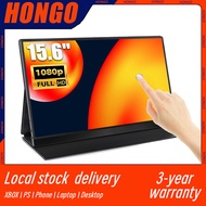 HONGO 15.6 inch Touch Portable Monitor 16:9 Resolution 100% RGB USB Type-C FHD Touch Monitor Cheap price IPS