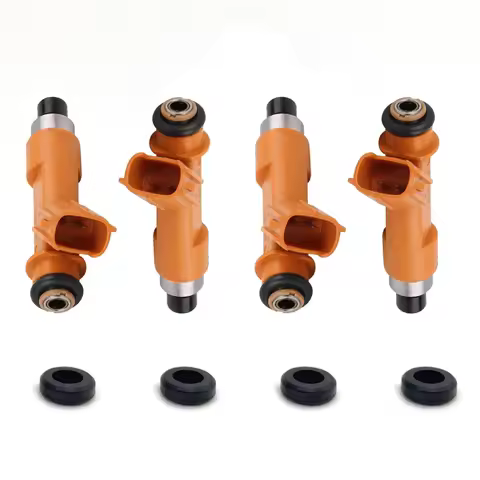Set of 4 Fuel Injector 23250-40020 23209-0H050 23250-0m010 Suitable for 2004-2009 2010 2011 Toyota Y