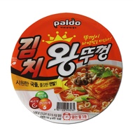 [Paldo] Wang Tukkeong Bowl, Kimchi 110g / 팔도 김치 왕뚜껑 110g / Korean Noodle