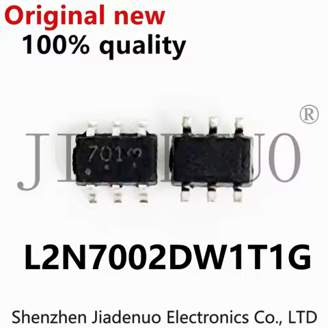(10-20pcs)100% original New L2N7002DW1T1G 2N7002KDW 702 SOT-363 Chipset