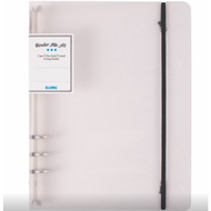Binder file plastic cuffs Klong A5; MS: 993, plastic file with 6 holes to replace checkered paper / 