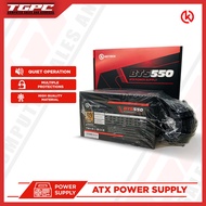Keytech BTS 550 650 750 Watts ATX Power Supply True Rated 80+ Bronze PSU