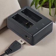 Dual Battery Charger for SJCAM SJ4000 SJ5000 SJ6000 M10, Desktop Charger Action Cam Camera Battery -