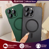 Soft Magnetic Wireless Metallic texture Luxury Magnetic Charge Phone Case Compatible For iPhone 17 1