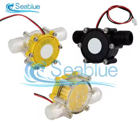 Micro Hydro Generator Turbine Flow Hydraulic Conversion 5V 12V 0-80V Water Flow Energy Conversion Ge