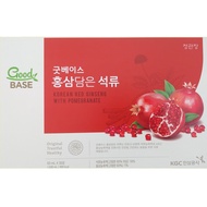 [Cheong Kwan Jang] Good Base Korean Red Ginseng with Pomegranate 50ml pouch*30