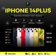 IPHONE SECOND 14 PLUS 64GB / 128GB / 256GB FULLSET LIKE NEW
