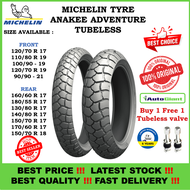 TAYAR MICHELIN ANAKEE ADVENTURE -BMW R 1250 GS, RT, KT, 90/90-21, 120/70-19, 170/60-17, 110/80-19, 1