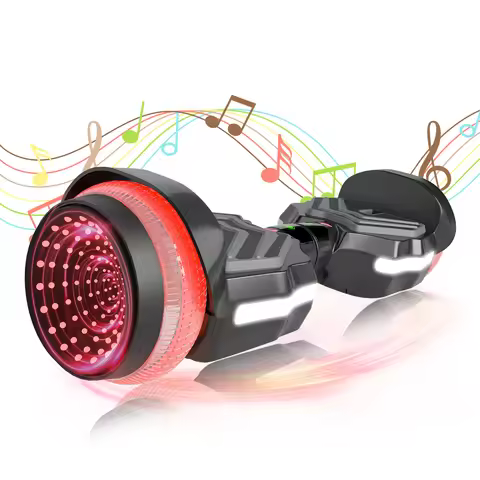Simate K1 Upgrade Children's Electric Scooter Corlorful LED Lights Light-Emitting Wheel Two Wheel Se