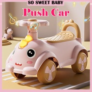 Baby Kids Push Car 4 Wheels with Music and Lights Ride on Car Toy Kereta Kanak Bayi Mainan