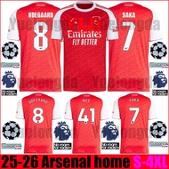 【S-4XL Fan issue】2025-26 AR-ASN Home men football jersey