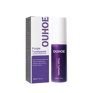 OUHOE Purple Whitening Toothpaste Daily Gentle Tooth Care Clean Fresh Care Tooth Cleansing Care I7OQ