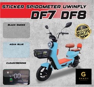 Sticker Anti Gores Spidometer Sepeda Listrik Uwinfly DF7 DF8 aksesoris Sepeda Listrik Uwinfly DF7 D
