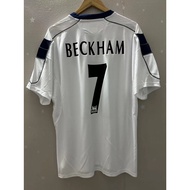 99-00 MAN-U BECKHAM GIGGS KEANE Top Quality Away Retro Football Jersey custom T-shirt