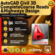 [Video Course] AutoCAD Civil 3D Complete Course Roads & Highways Design