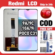 LCD Redmi 9A/ 9C/ 10A/ 9i/ poco C31 Compatible For Original Glass Touch Screen Digitizer
