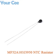 20Pcs Thermistor NTC MF52 103 3950 10K ohm MF52A103J3950 MF52A103F3950 B Value 3950k 1% 3% 5% Therma