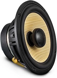 DS18 DXQ6.5CX 6.5" Coaxial Speaker with Yellow Straw + Composite Foam Cone, Full-Range Performance, 