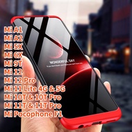 GKK Case For Xiaomi 11T Mi 11T Pro Mi 11 Lite Mi 12 Mi 12 Pro Mi 10T Mi 10T Pro Mi 6X Mi 5X Mi 9T Mi A1 Mi A2 Pocophone F1 Hard Plastic Phone Case GKK Armor Hybrid Phone Case Cover