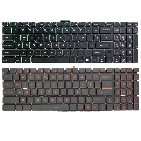 US backlight Laptop Keyboard For MSI GT72 GS63 GE72 GL62M CX72 PX60 GE62 GP62 GV62 CR72 GL65 PX60 PE