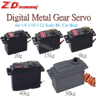 Waterproof Digital Servo 20G 9KG 15KG 30KG 40KG High Speed Metal Gear Digital Servo Motor for 1/8 1/