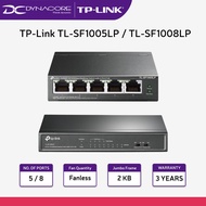 DYNACORE - TP-Link TL-SF1005LP 5-Port / TL-SF1008LP 8-Port 10/100Mbps Desktop PoE Switch with 4-Port PoE