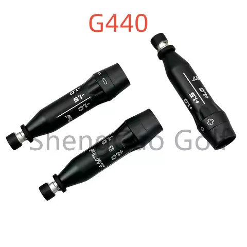 Golf Shaft Adapter Sleeve Replacement Fit G440 Driver Fairway Wood Hybrid Club Head Tip Size 0.335、0